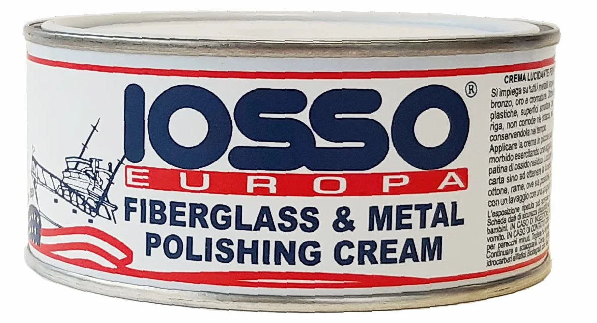 Iosso Fiberglass & Metal Polish 250 ml