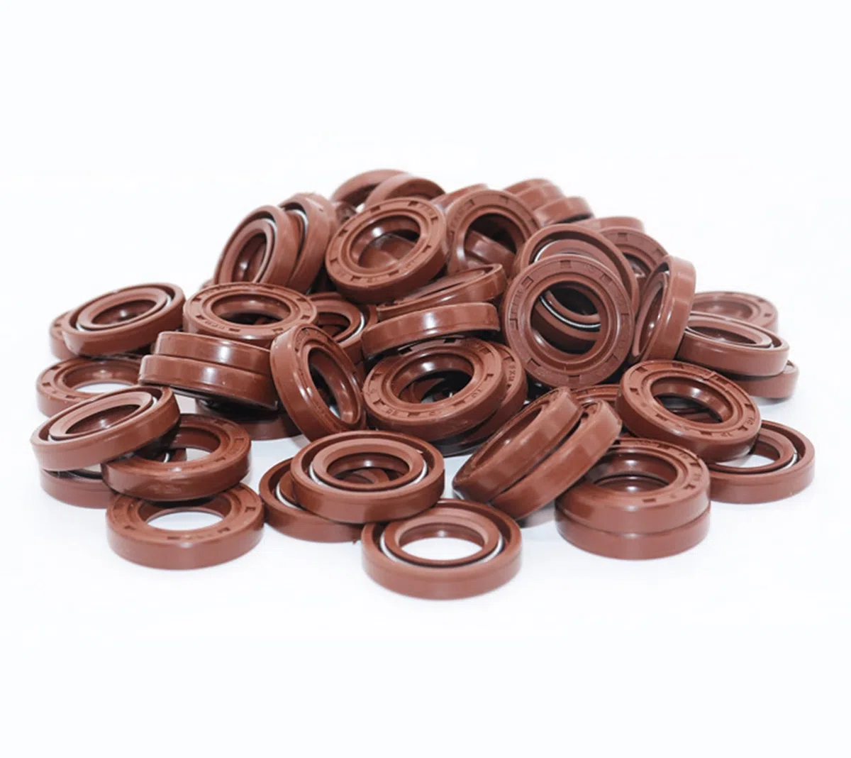 Dichtungsscheibe, TC Typ Skelett Öldichtung Fluorkautschuk 47mm ID, 84mm AD, 10mm Länge, TC Typ Skelett Öldichtung, Packung mit 2