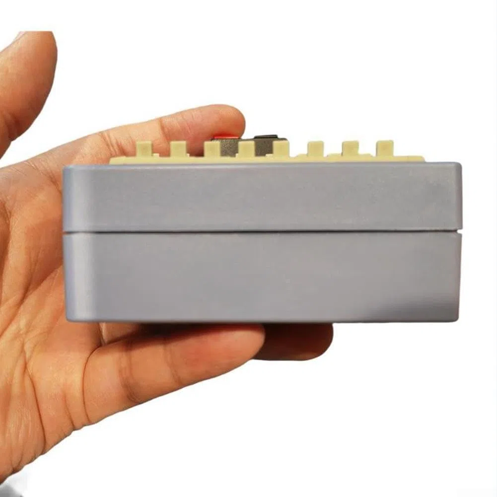 WY-RES-01 Compact Decade Resistance Box 8 Level Dial Programming 2Ω to 999999.9Ω Range 0.1Ω Resolution ABS Housing