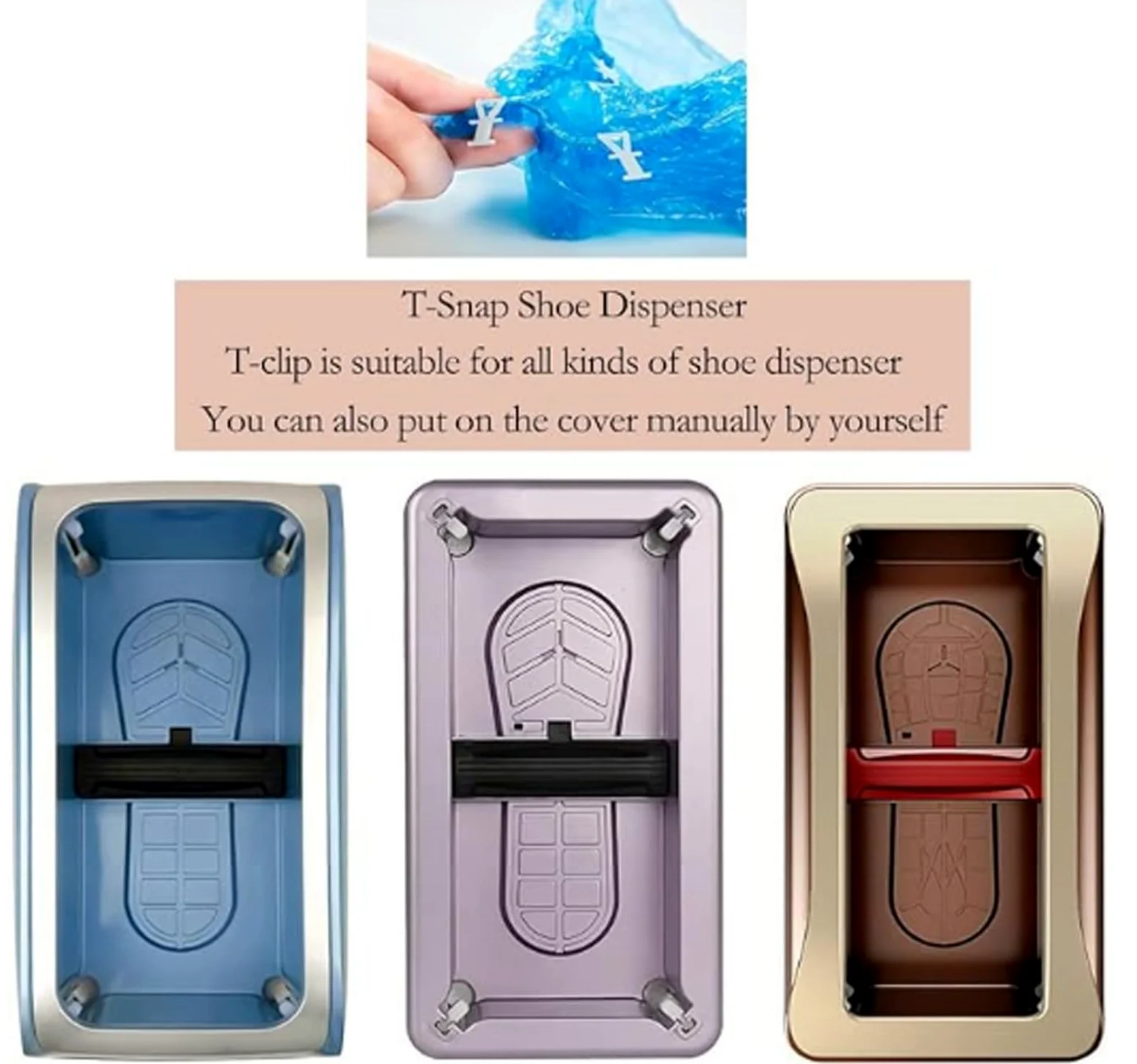 100–2000 StüCk Einweg-üBerschuhe, Staubdicht, Wasserdicht, füR Zuhause, BüRo und InnenräUme, NachfüLlpackung füR üBerschuhspender(2000 Pieces)
