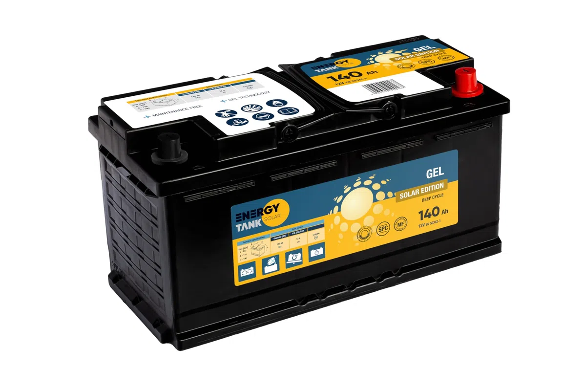 Autobatterie 12V 140 Ah - Gel Solarbatterie