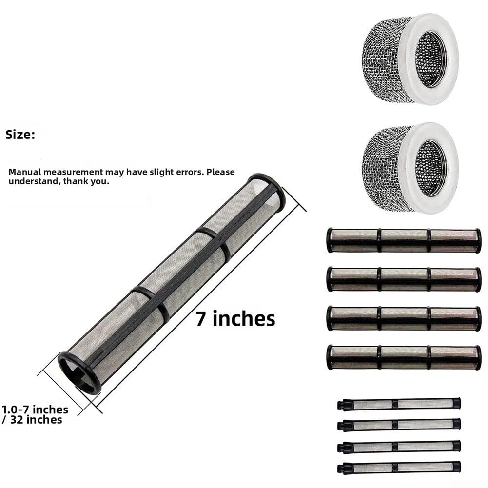 Airless-Sprühfilter-Set, für 695 795 1095 1595 5900 7900, inkl. Saugnetzpumpe, Sprühfilter