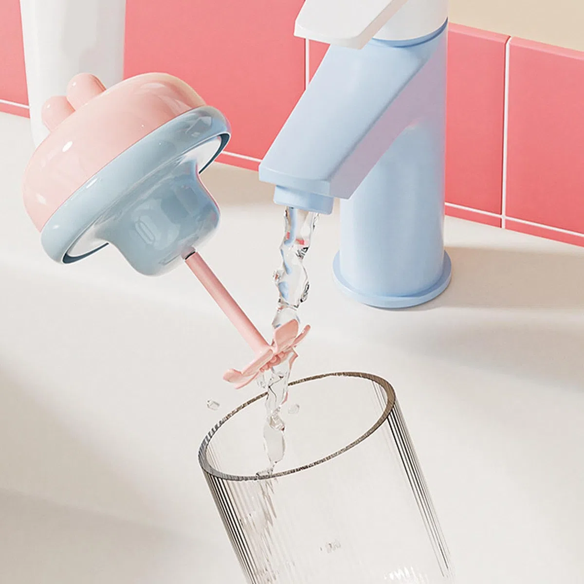 Electric Foam Dispenser, Automatic Shampoo Mixer, Quick Lather with Foaming Technology System, Portable Cleaning Bubble Device, Pet Wash Foam Machine, Bathroom Tool for Daily Care