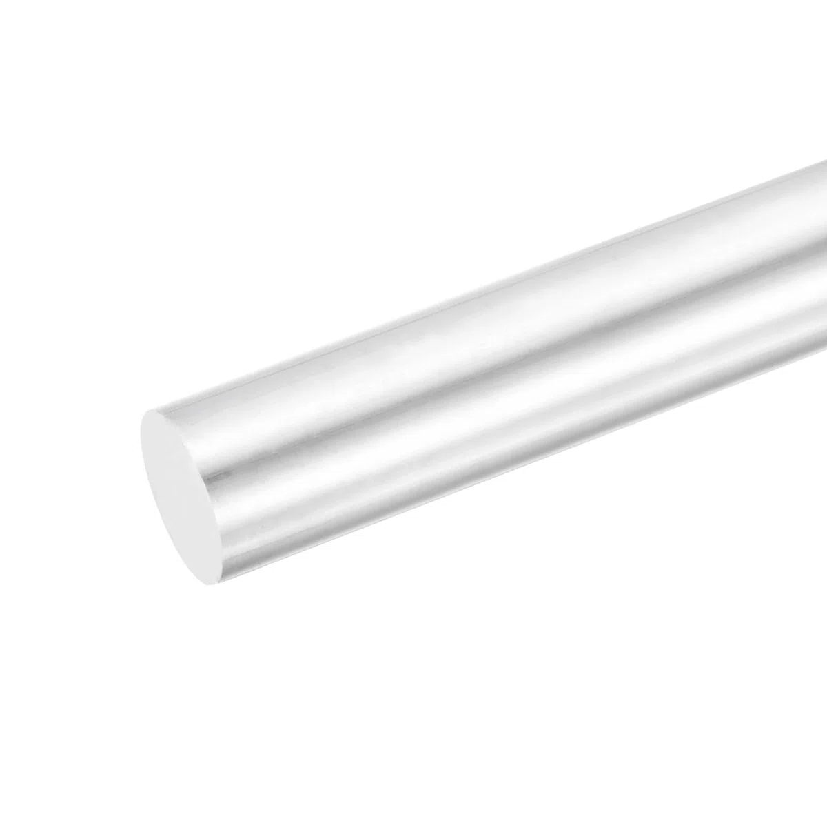QUARKZMAN Aluminium Rundstab 25mm x 300mm Massiver Drehbank Rundstangen Aluminium Stäbe für DIY Handwerk Packung Gartendekoration RC Modell Industrie Maschinen 1 Stück