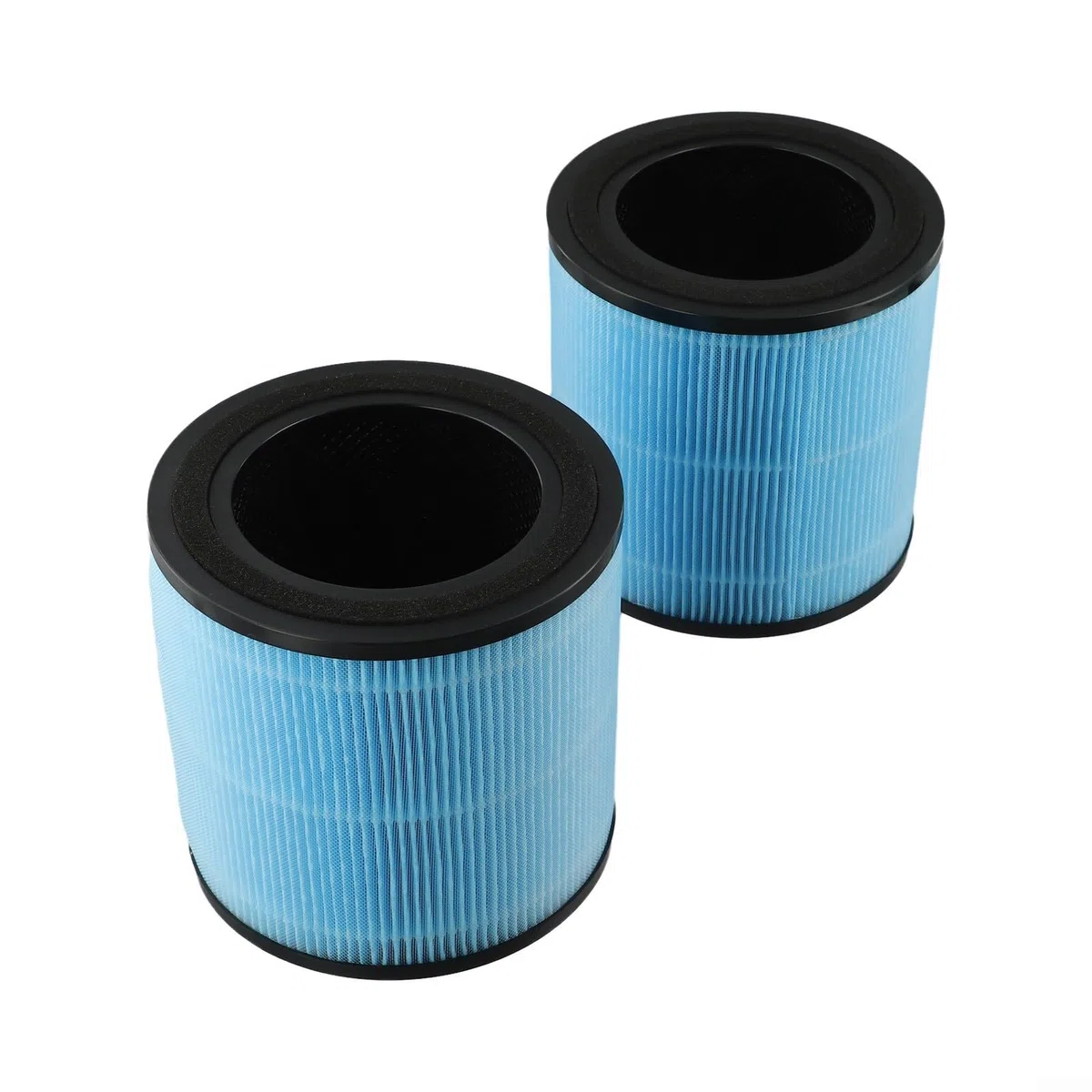 2 x Ersatzfilter AP0601 Aktivkohleelement, geeignet für verschiedene Luftfiltergeräte, bietet effektive Filtration
