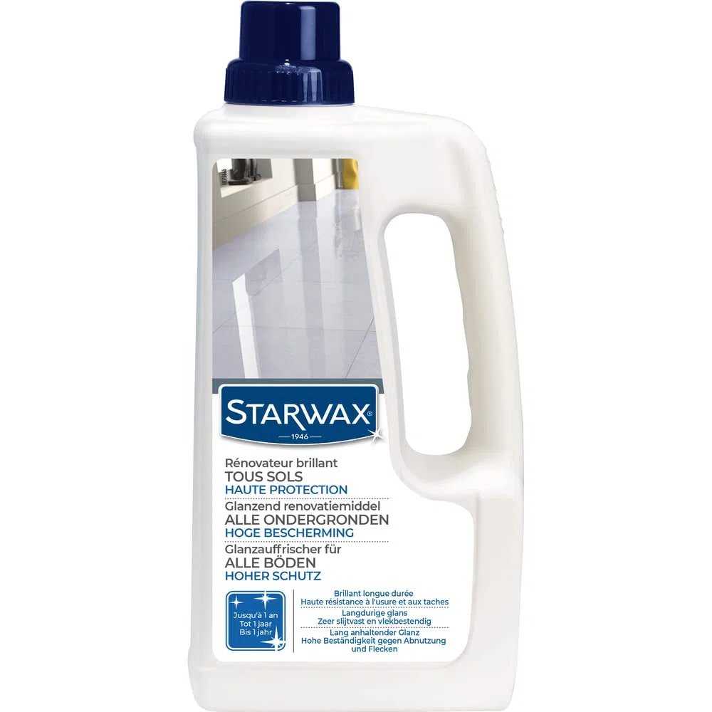Starwax Glänzend, langanhaltend, Fliesenböden, 1 l
