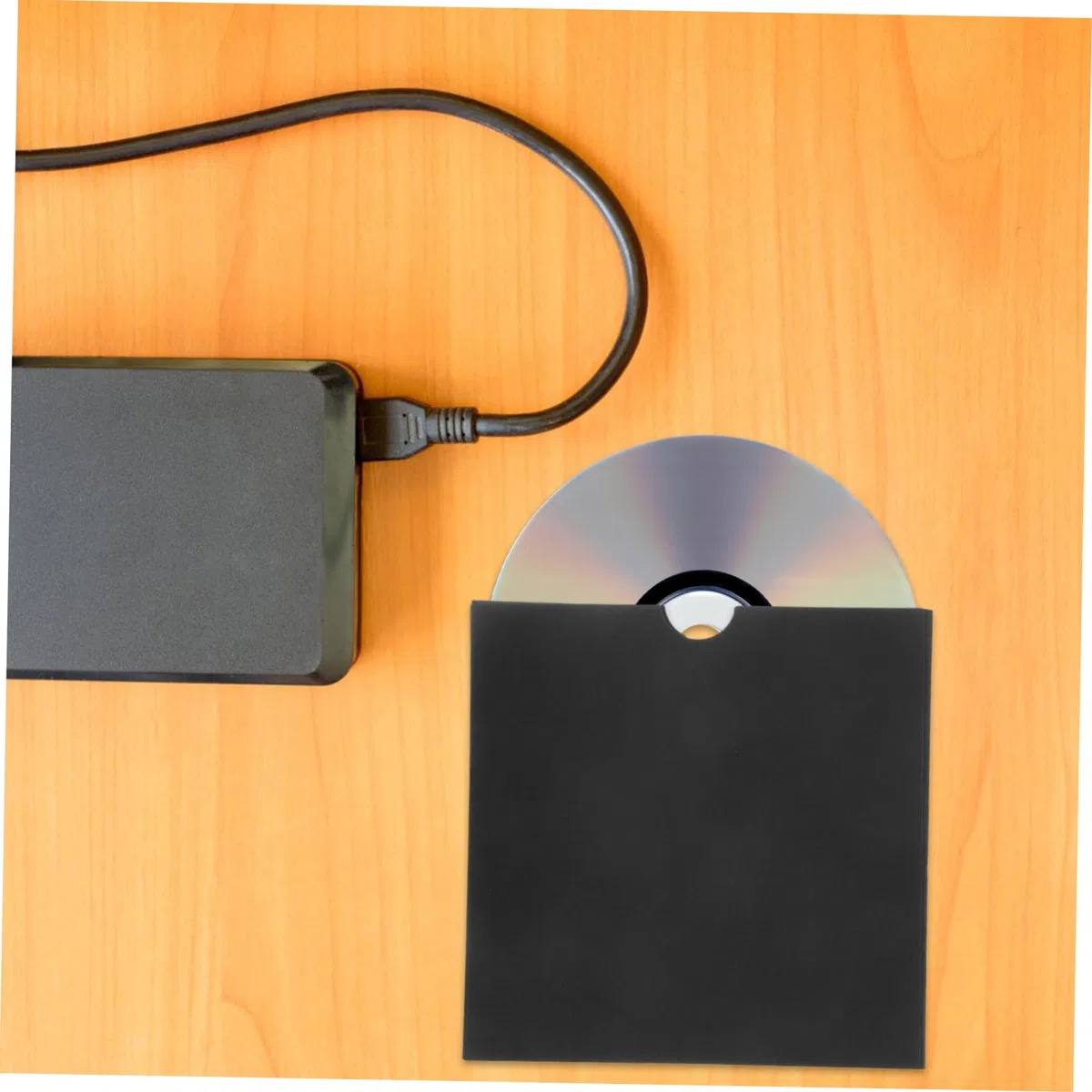 25 Stück Kraftpapier Cd/DVD Hüllen Wiederverwendbare Aufbewahrungstaschen für DVDs Robust und für Zuhause und Büro Praktische Cd/DVD Organizer