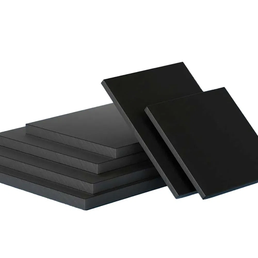 Flexible Kunststoffplatten, ABS-Kunststoffplatte Schwarz Beige 2–20 mm Dicke 500 x 500 mm(Black,6x500x500mm)