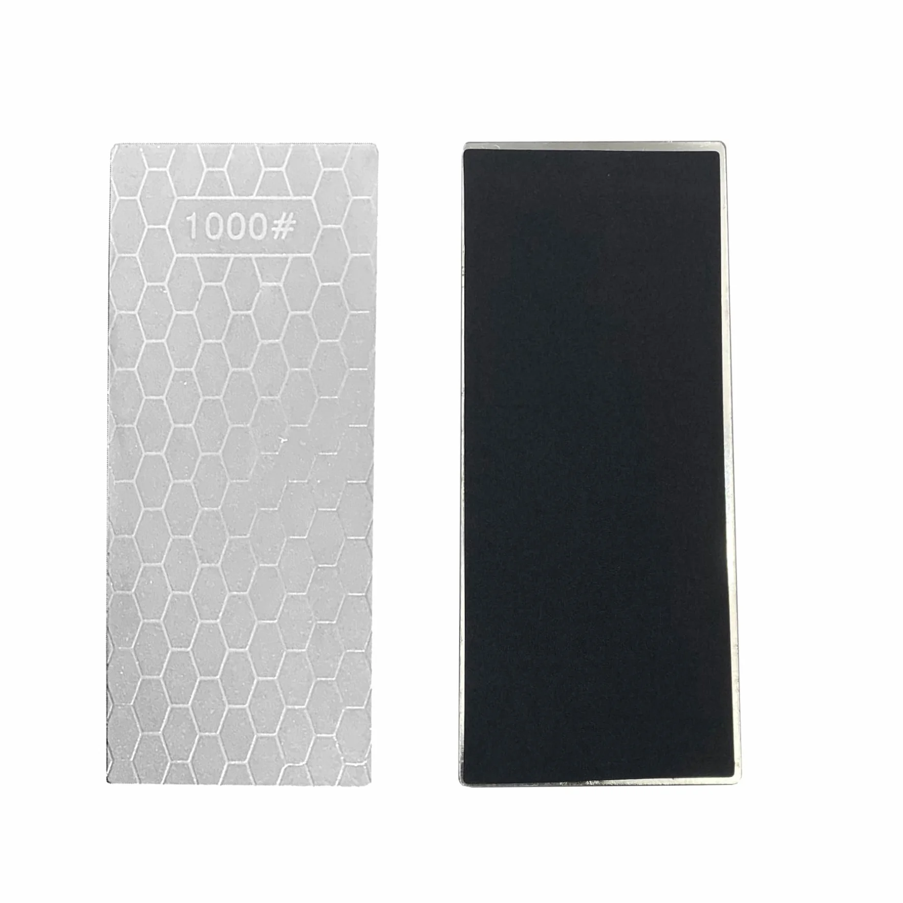 5 Stück Messerschärfsteine, 600/1000/1500/2000/2500 Feinkorn Diamantschärf-Set Platten zum Schärfen von Scheren, Messern, Meißeln, Werkzeugen und Abziehen