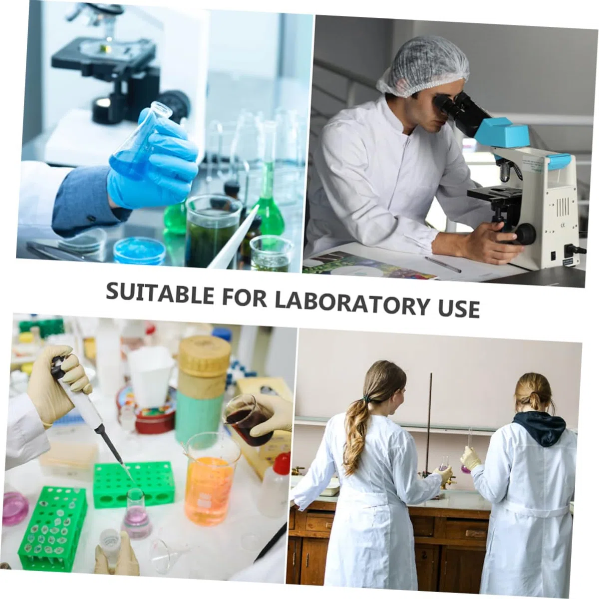 OUNONA 2 Stück Rundboden Glasflaschen Experimentierkolben aus Glas Tragbar für Laborbedarf und Chemische Experimente Transparent