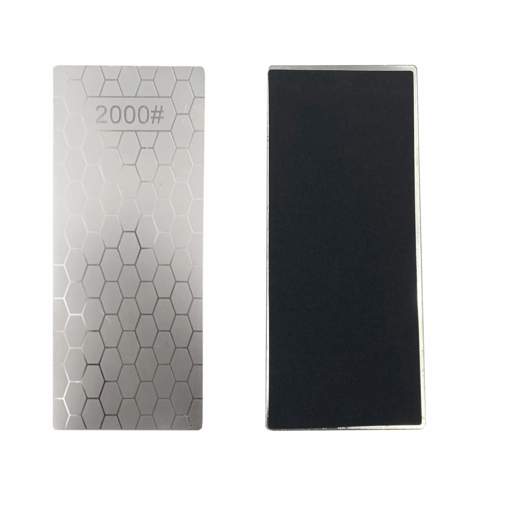 5 Stück Messerschärfsteine, 600/1000/1500/2000/2500 Feinkorn Diamantschärf-Set Platten zum Schärfen von Scheren, Messern, Meißeln, Werkzeugen und Abziehen
