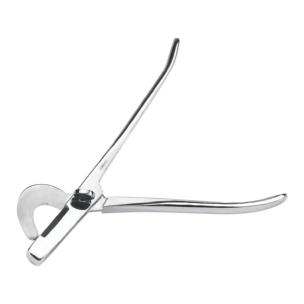 Kerbl 2210 Zange Gebogen für Kastrationszange, Größe 19cm, 72 Stück