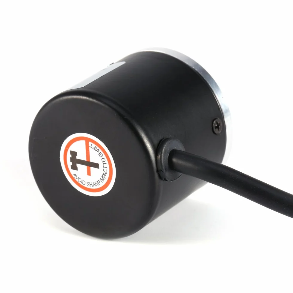 600P/R Inkrementeller Drehgeber, Inkremental-Rotationssensor Incremental Rotary Encoder DC5-24V AB 2 Phasige, für Messen Sie Geschwindigkeit Winkel Beschleunigung von Objekten