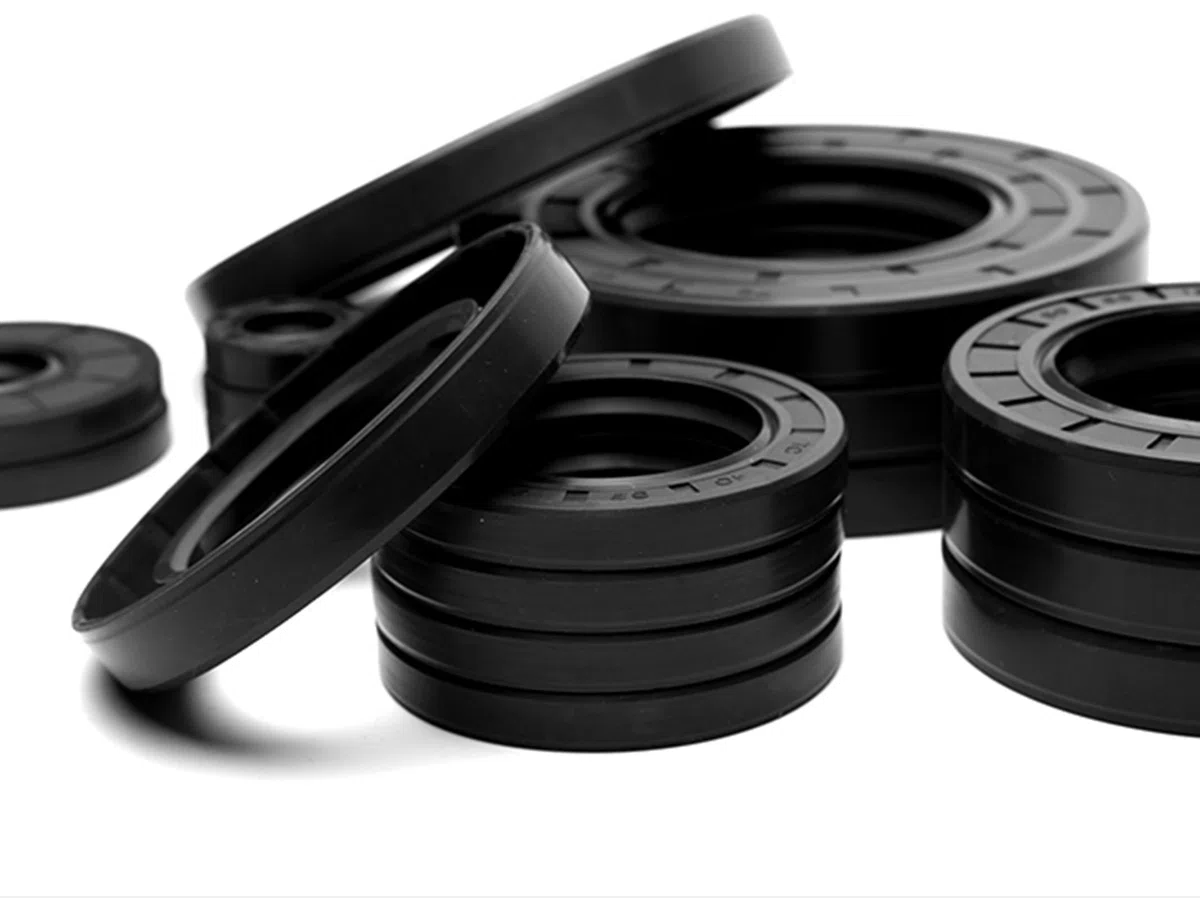 Oil Seal, TC 48mm x 68mm x 8mm(IDxODxL), Skelett-Öldichtung aus Nitrilkautschuk Packung mit 2