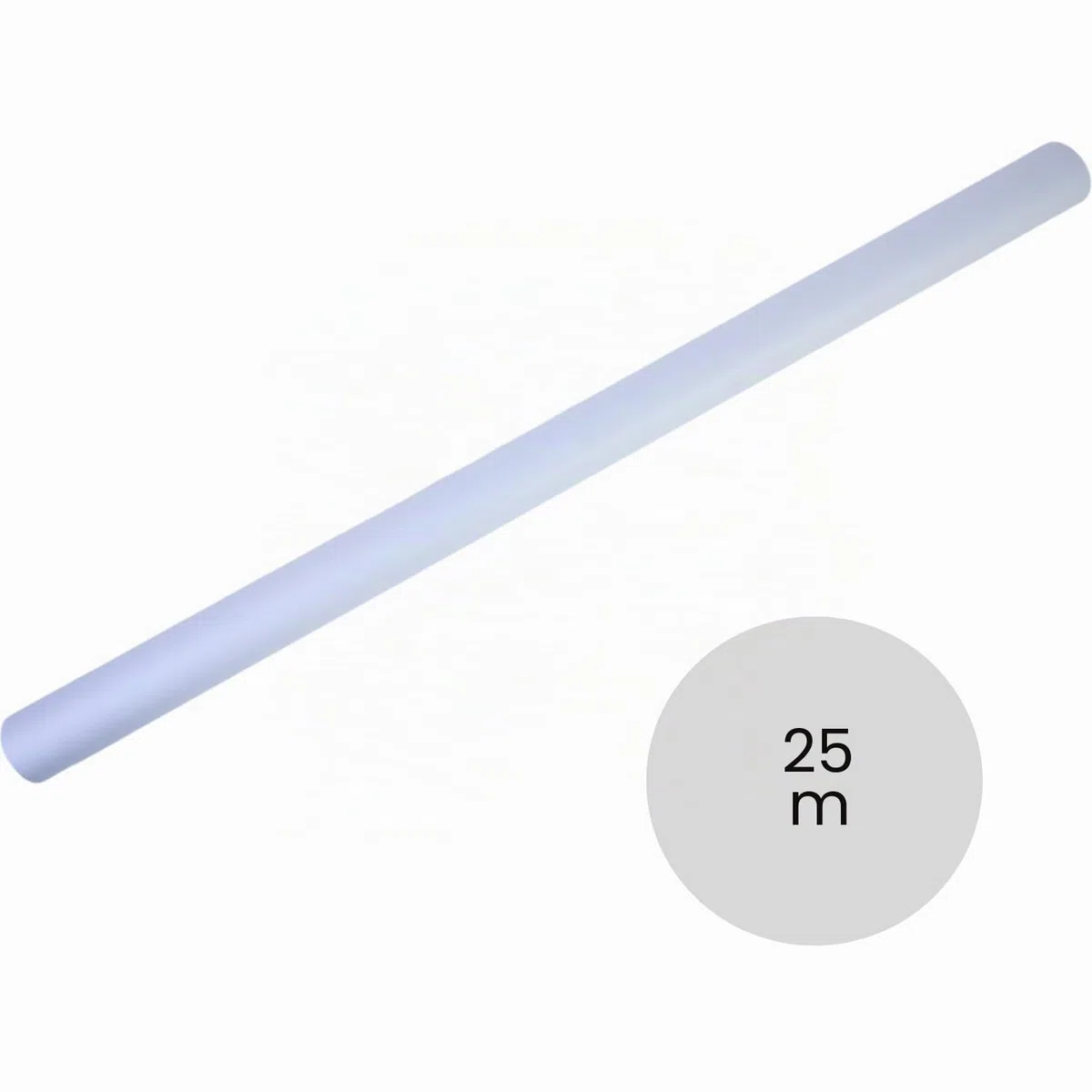 Dohe Kraftpapierrolle, Weiß, 100 cm x 25 m, 60 g/m², ECO: 100% recyceltes Papier, Verpackung und Versand – Büromaterial