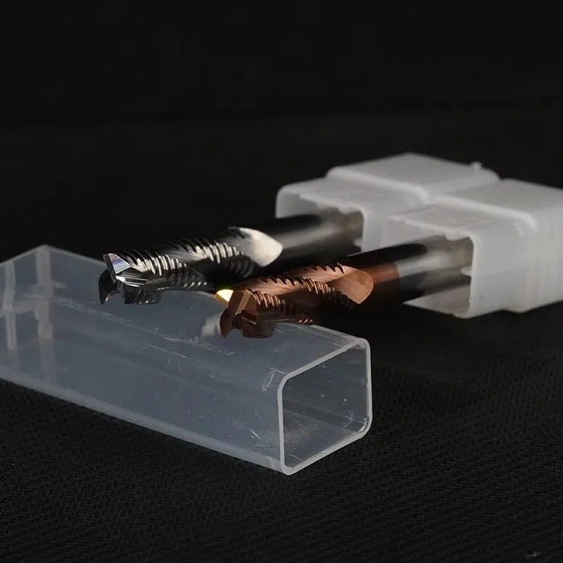 1 Stück HRC55 Schruppfräser mit 4 Schneiden 4mm 6mm 8mm 10mm 12mm CNC Fräswerkzeuge Hartmetallfräser Schruppfräser(D4x50l-3f Al)